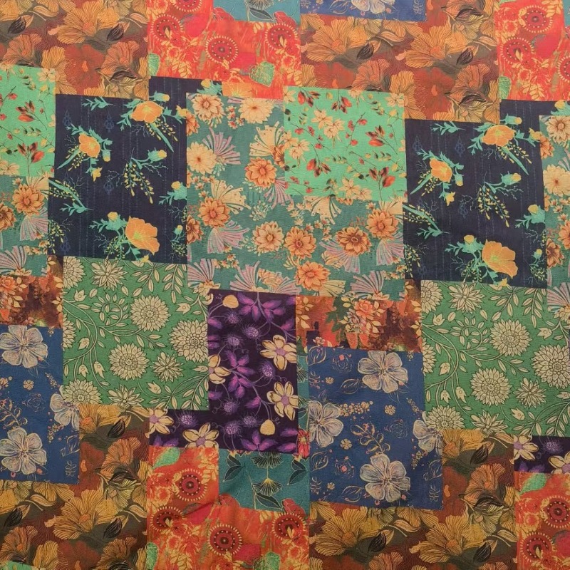 Linen Table Runner - 0.5 m Pamuk Keten Düzensiz Ekleme