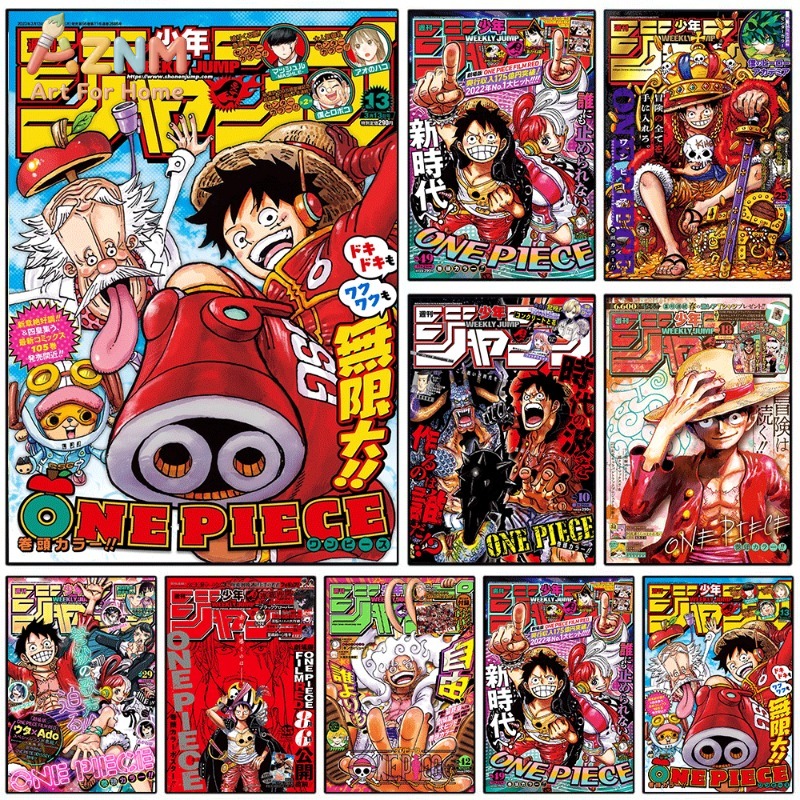 Home Decor Magazine - One Piece Haftalık Shonen Jump Dergisi