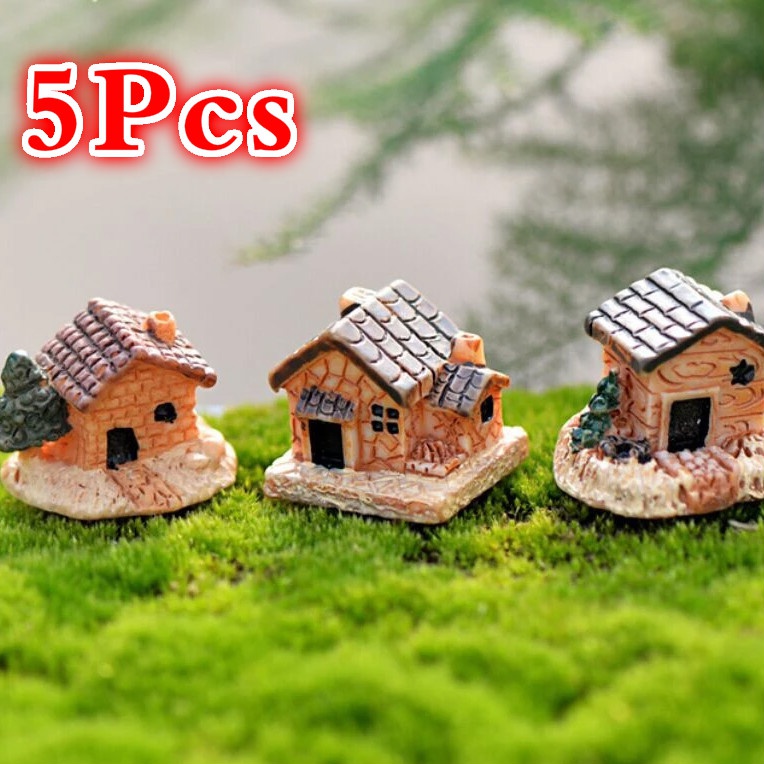 5 Adet Mini Bebek Evi Taş Ev R - Home Decor Za incelemesi ve fiyatı