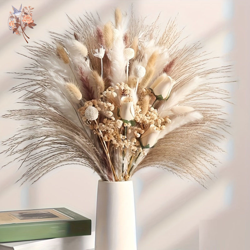 80 Adet Yapay Kurutulmuş Çiçek - Pampas Grass Decor incelemesi ve fiyatı