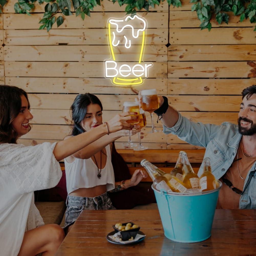 Bira Neon Tabelası, Ev Barı, P - Home Decor Theme incelemesi ve fiyatı