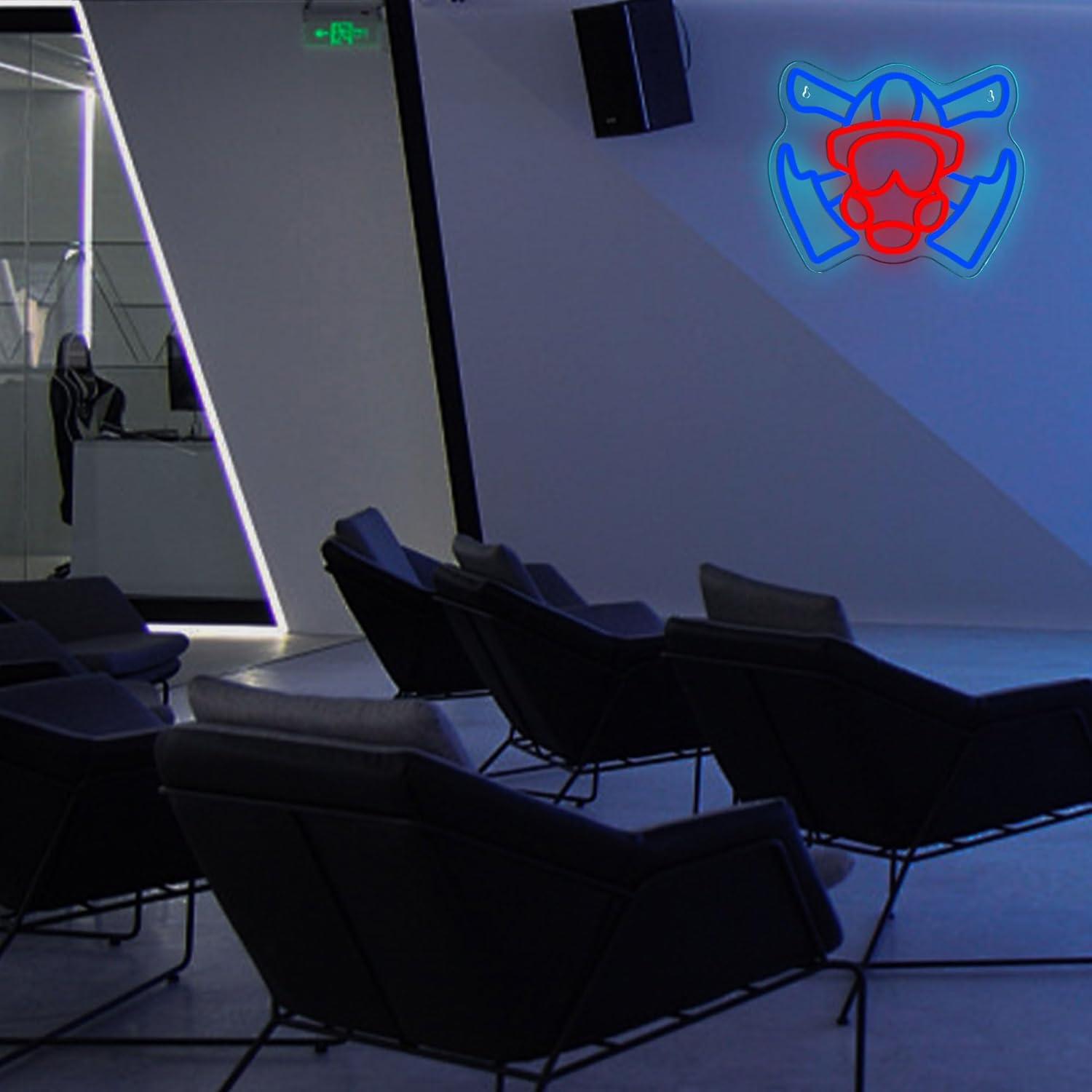İtfaiyeci Gaz Maskesi Neon Tab - Home Decor Theme incelemesi ve fiyatı