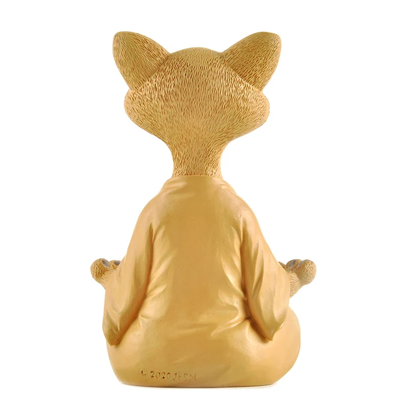 Meditasyon Kedi Heykel Bahçe D - Home Decor Za incelemesi ve fiyatı