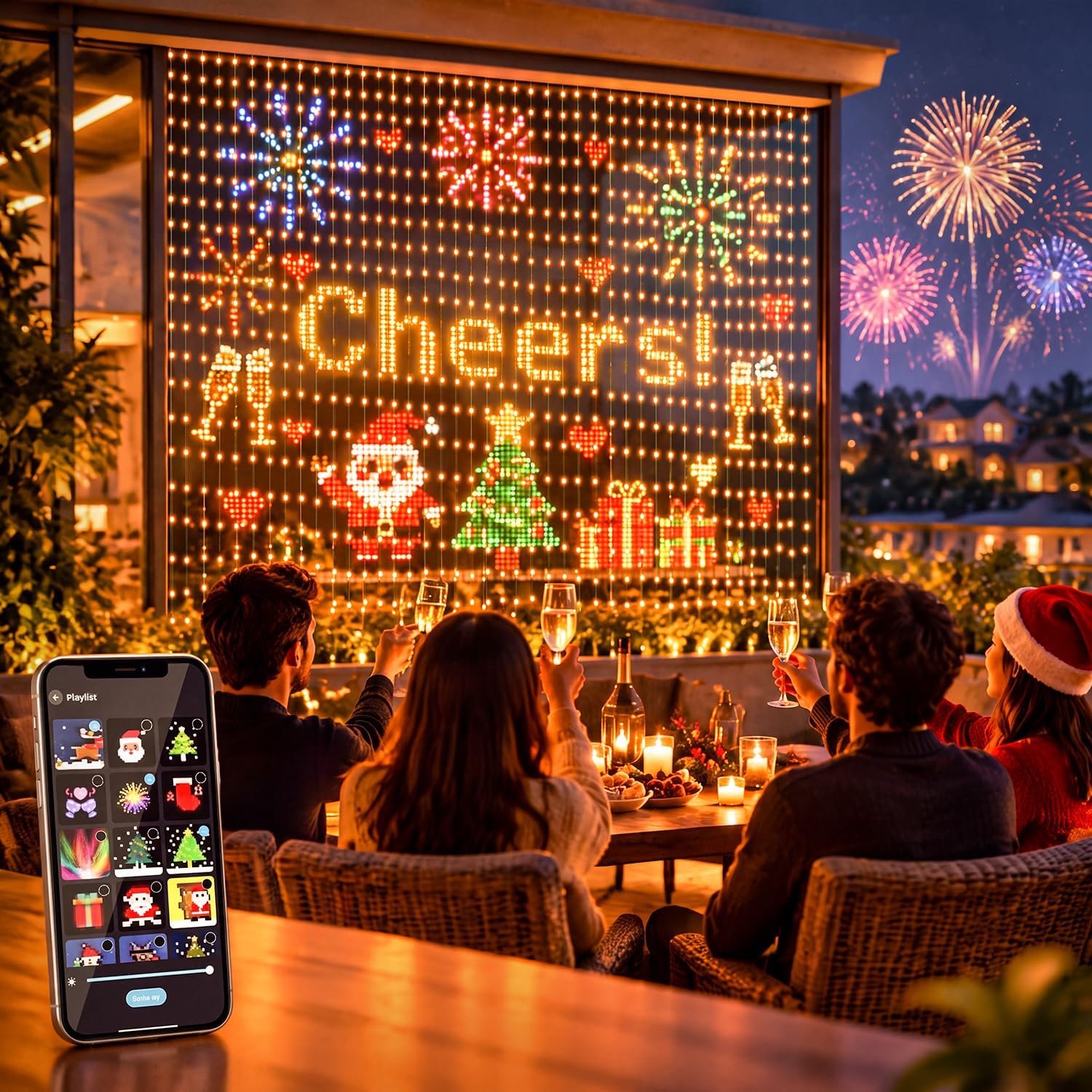 RGB Noel Perde Işıkları, Kendi - Home Decor Free App incelemesi ve fiyatı