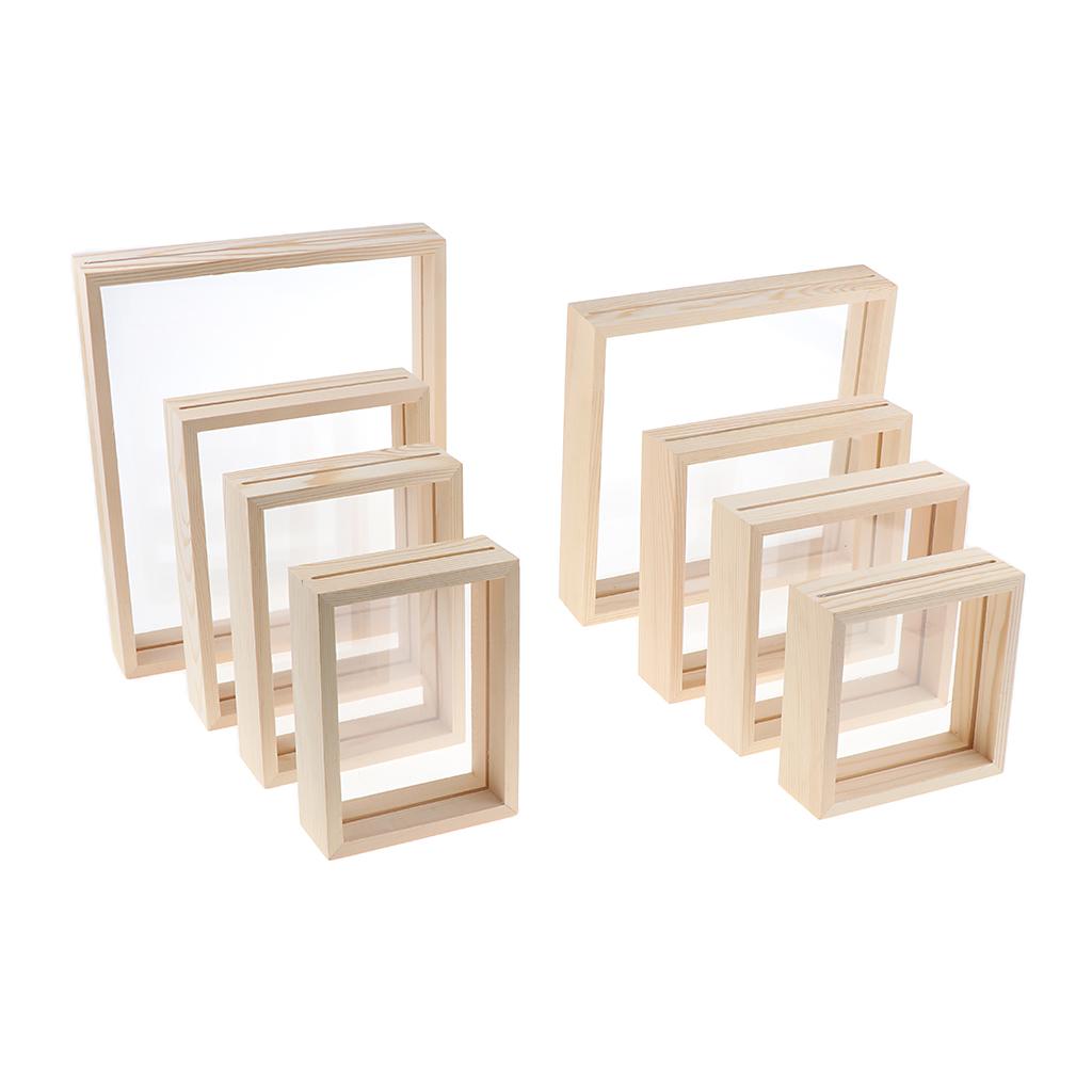 Şeffaf Ahşap Çerçeve Çift tara - Bamboo Photo Frame incelemesi ve fiyatı