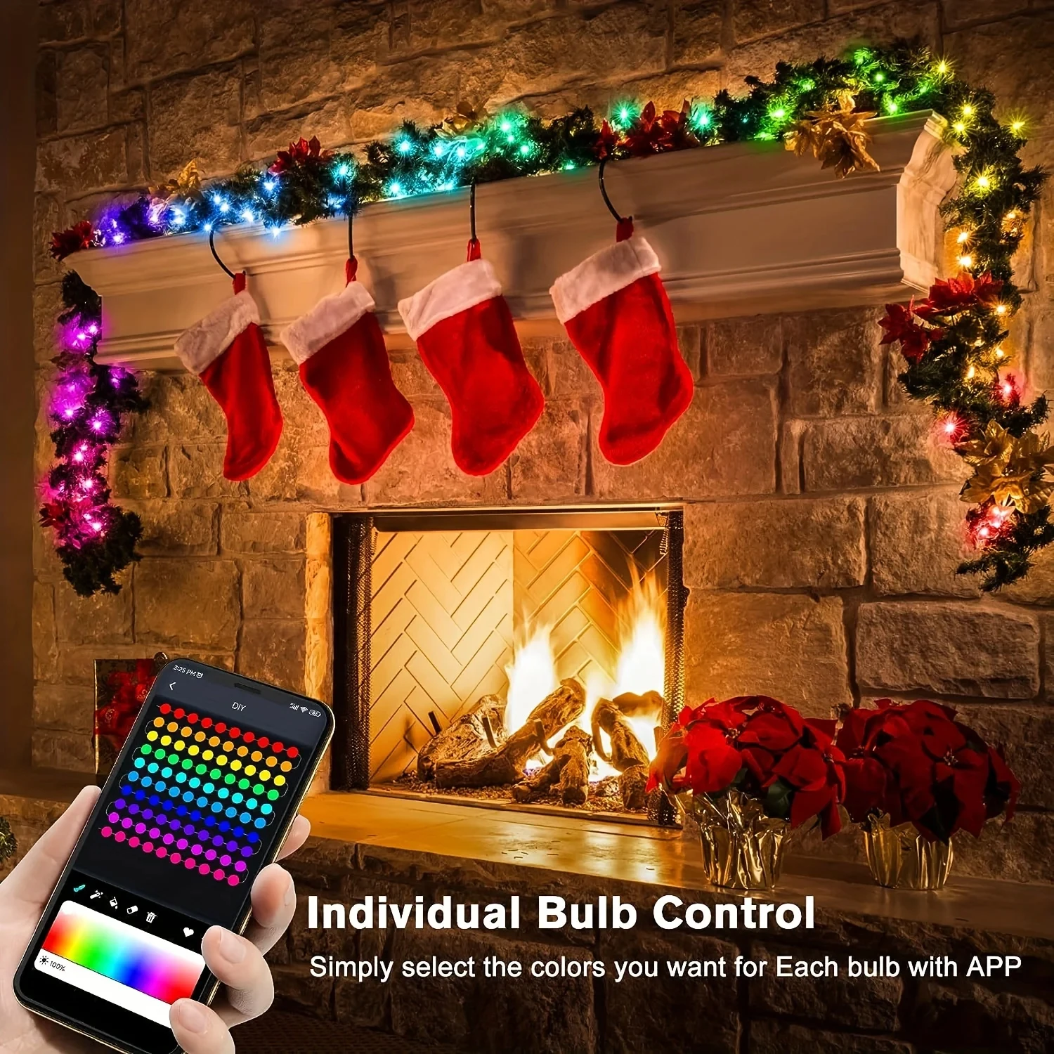 Su geçirmez WS2812B LED Işık Z - Home Decor Free App incelemesi ve fiyatı