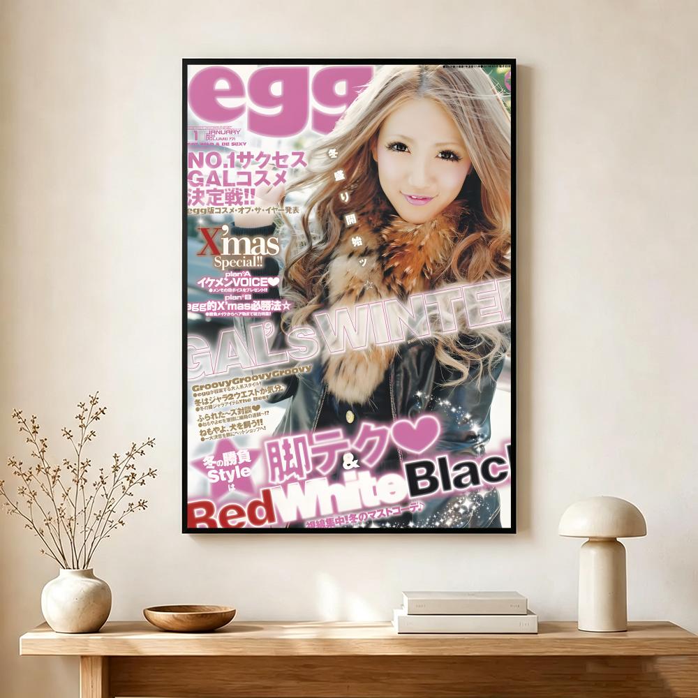 gyaru dergisi EGG GAL posteri, - Home Decor Magazine incelemesi ve fiyatı