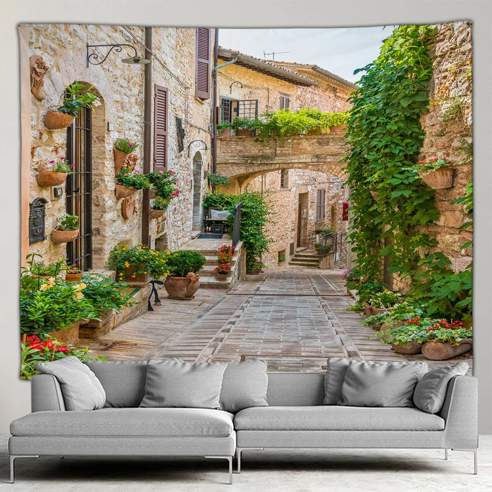 Açık bahçe posteri akdeniz man - Home Decor Indonesia incelemesi ve fiyatı