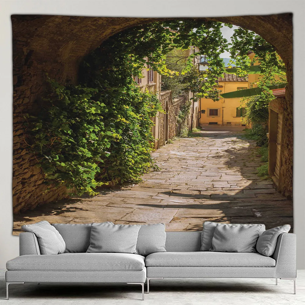 Açık bahçe posteri akdeniz man - Home Decor Indonesia incelemesi ve fiyatı