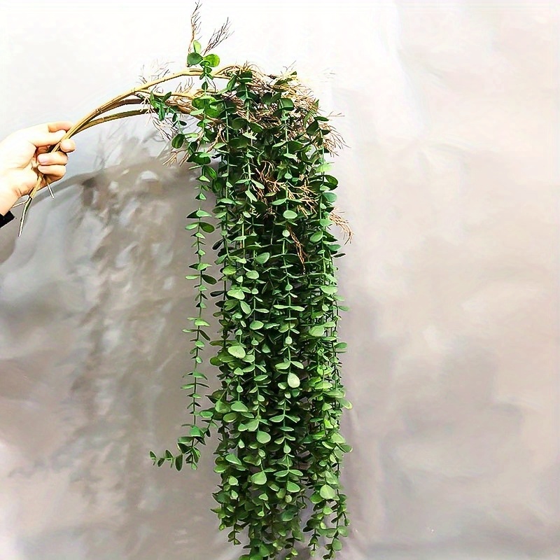 104 cm Sahte Okaliptüs Rattan  - Rattan Plant Basket incelemesi ve fiyatı